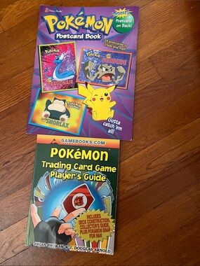 Trading Card Game Player's Guide & Postcard Book - Purple/Yellow